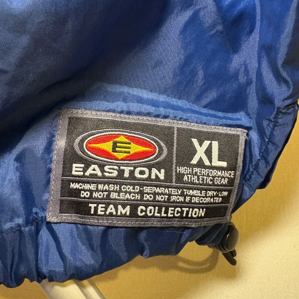 Easton Villanova Wildcats Baseball Team Mens XL Team Collection Blue Windbreaker